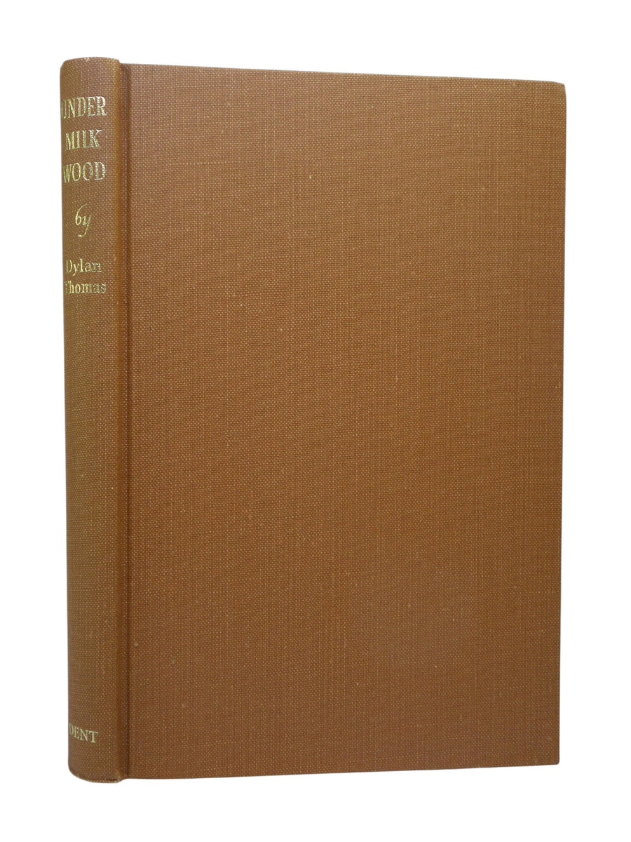 UNDER MILK WOOD BY DYLAN THOMAS 1954 FIRST EDITION – MFR Rare Books