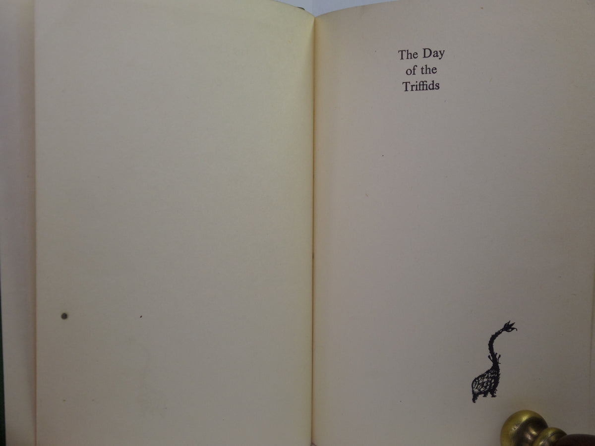 THE DAY OF THE TRIFFIDS BY JOHN WYNDHAM 1951 FIRST EDITION – MFR Rare Books