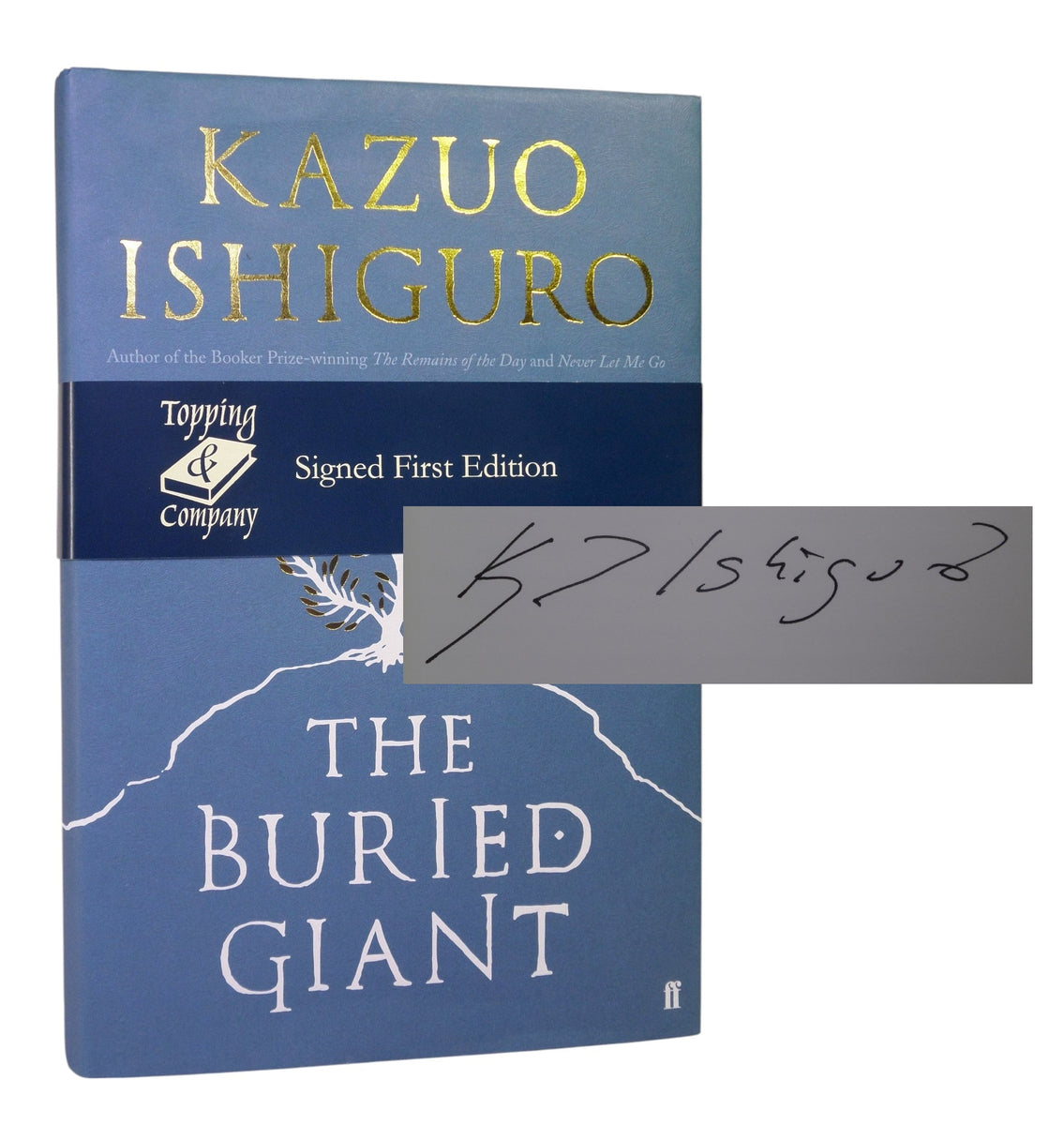 THE BURIED GIANT BY KAZUO ISHIGURO 2015 SIGNED FIRST EDITION – MFR