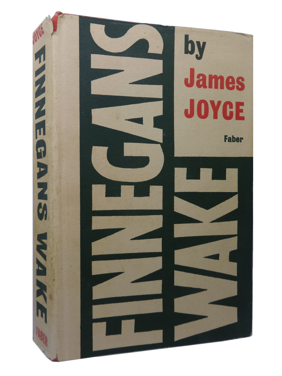 FINNEGANS WAKE BY JAMES JOYCE　1968 FINNEGANS WAKE BY JAMES JOYCE 1971 HARDCOVER WITH DUST JACKET
