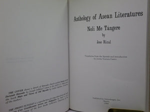 ANTHOLOGY OF ASEAN LITERATURES: NOLI ME TANGERE BY JOSE RIZAL 1990 HARDCOVER