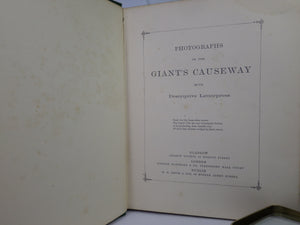 PHOTOGRAPHS OF THE GIANT'S CAUSEWAY BY FREDERICK HOLLAND MARES C.1867 FIRST EDITION