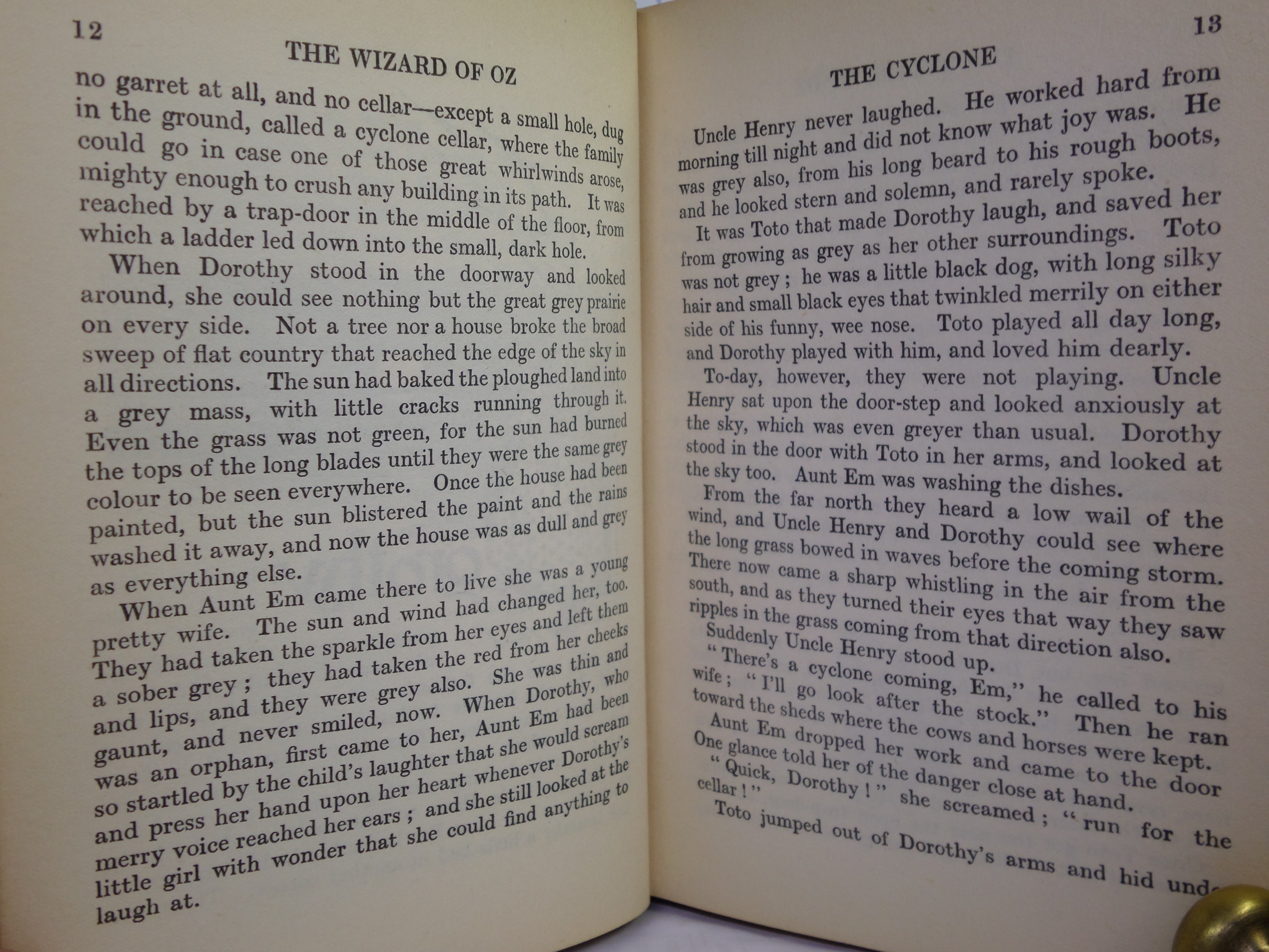 THE WIZARD OF OZ BY L. FRANK BAUM