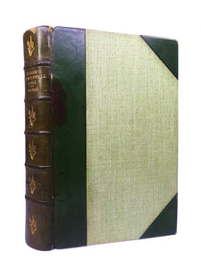 THE TENANT OF WILDFELL HALL BY ANNE BRONTE CA.1900 LEATHER BINDING
