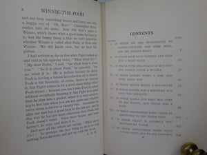 WINNIE-THE-POOH BY A. A. MILNE 1926 FIRST EDITION