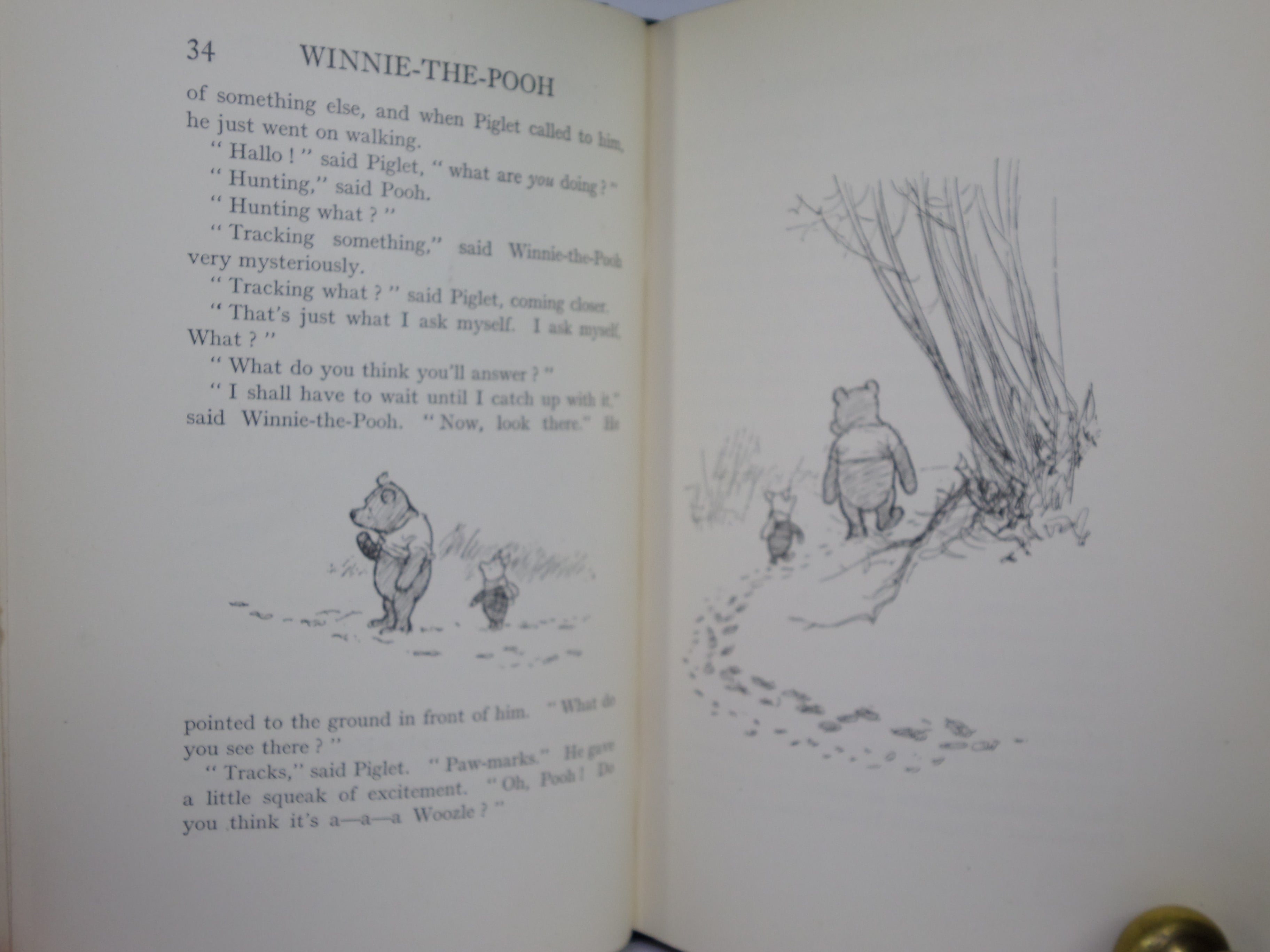 WINNIE-THE-POOH BY A. A. MILNE 1926 FIRST EDITION