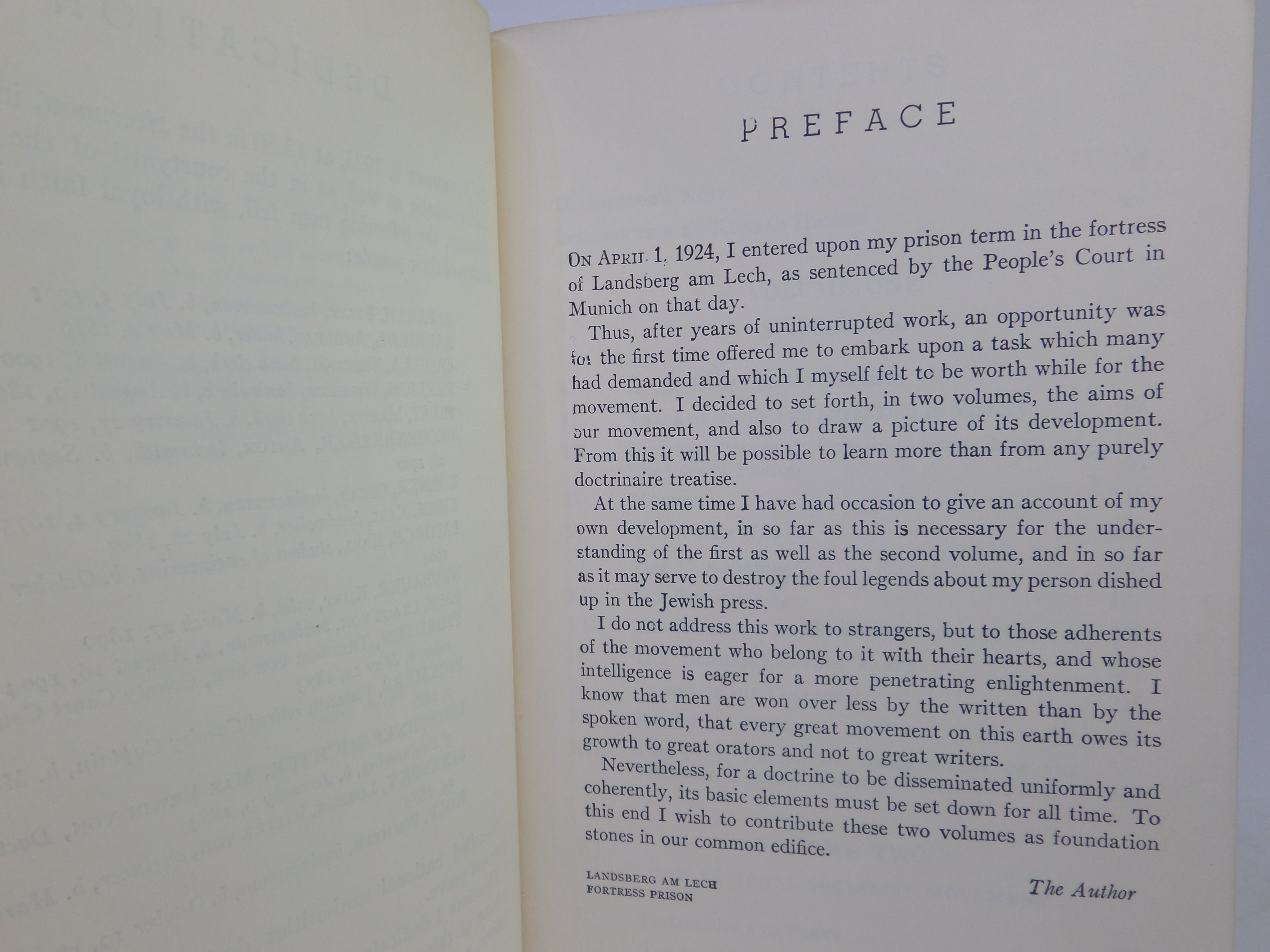 MEIN KAMPF BY ADOLF HITLER 1971 PAPERBACK SENTRY EDITION