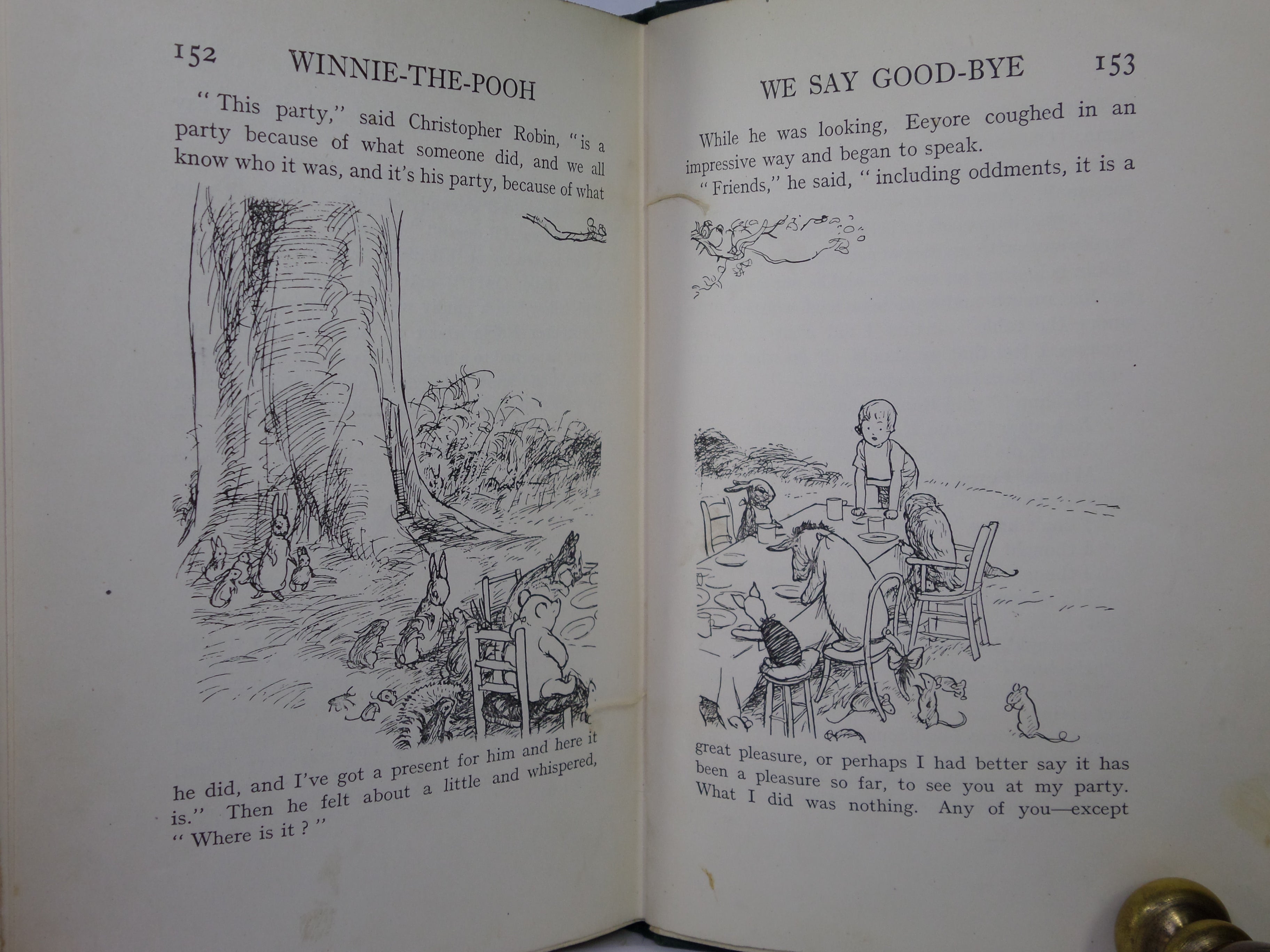 WINNIE-THE-POOH BY A. A. MILNE 1926 FIRST EDITION