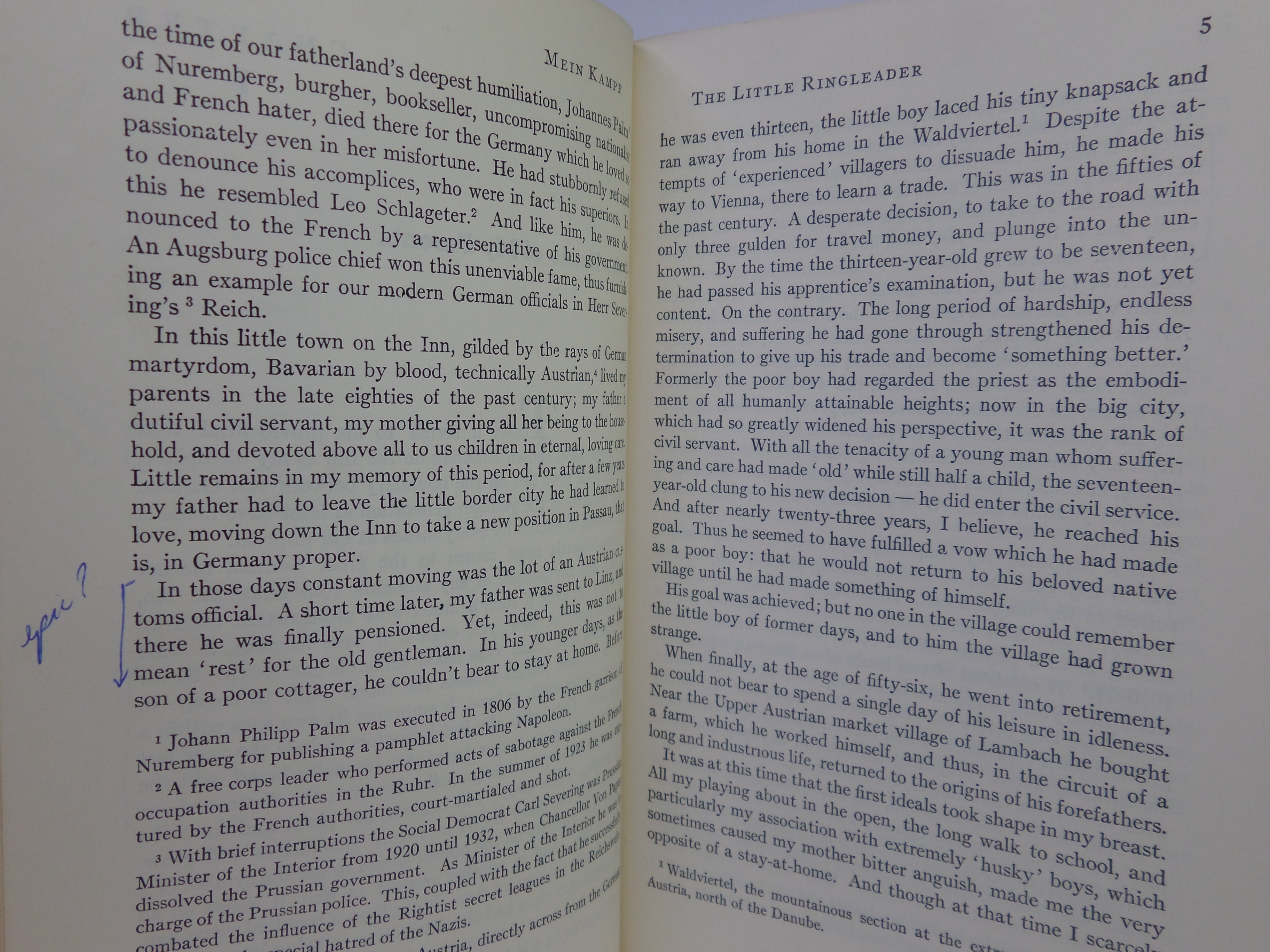 MEIN KAMPF BY ADOLF HITLER 1971 PAPERBACK SENTRY EDITION