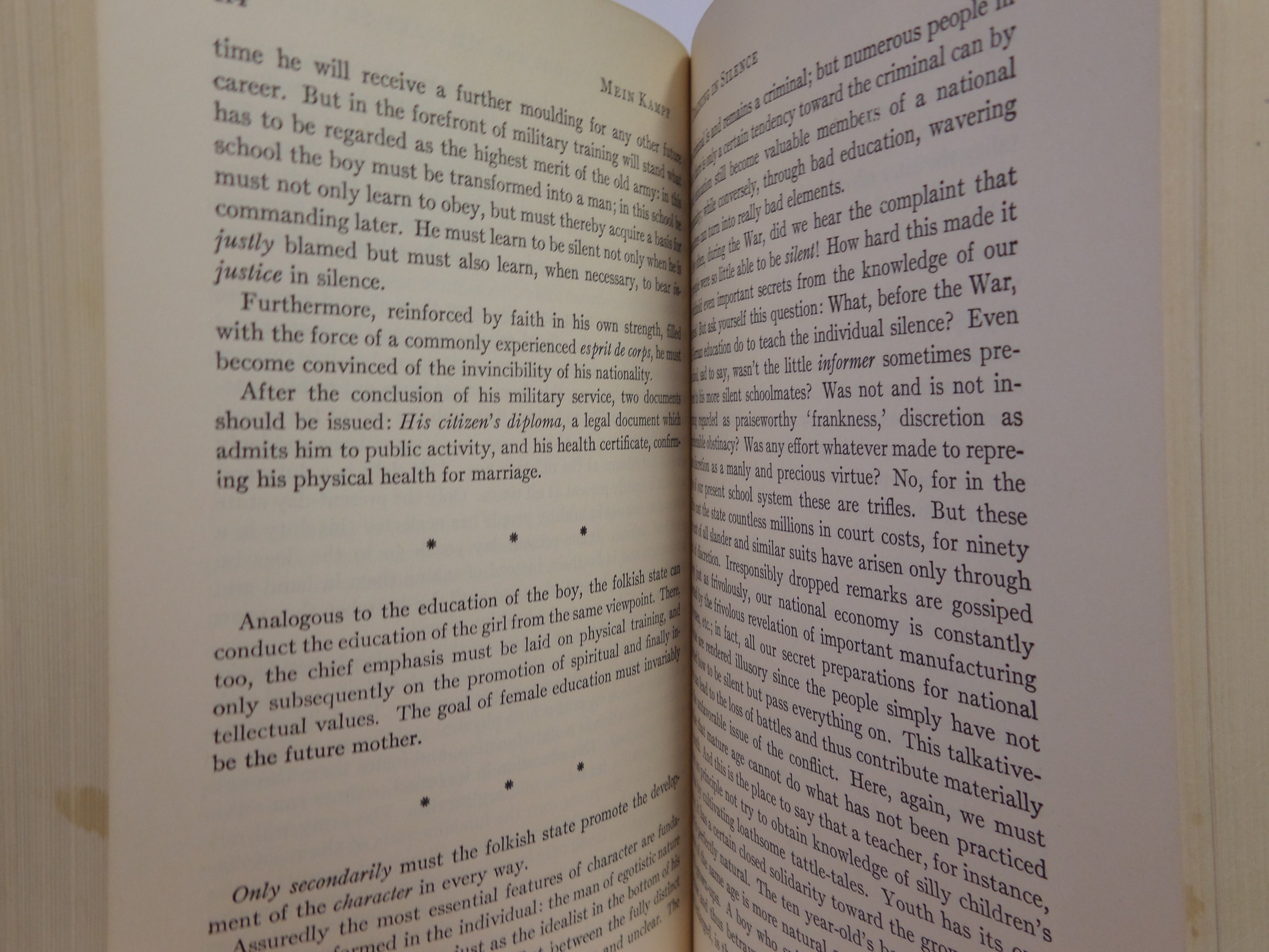 MEIN KAMPF BY ADOLF HITLER 1971 PAPERBACK SENTRY EDITION