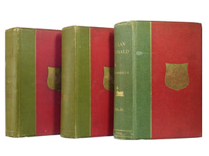 THE CLAN DONALD BY A. MACDONALD 1896-1904 FIRST EDITION IN THREE VOLUMES