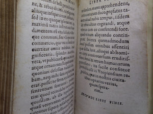 UTOPIA BY THOMAS MORE 1613 LATIN EDITION