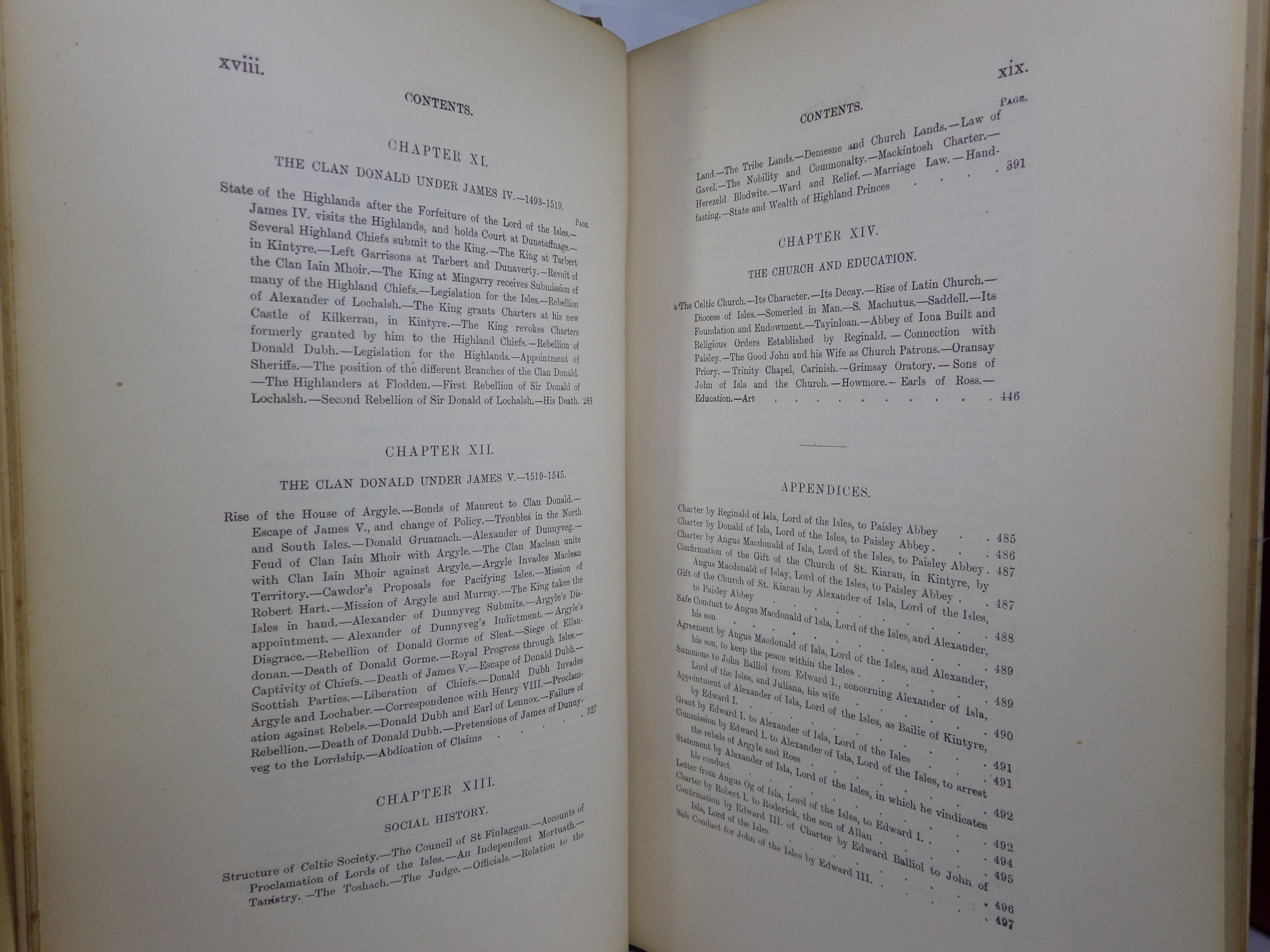 THE CLAN DONALD BY A. MACDONALD 1896-1904 FIRST EDITION IN THREE VOLUMES