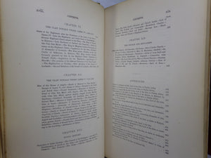 THE CLAN DONALD BY A. MACDONALD 1896-1904 FIRST EDITION IN THREE VOLUMES