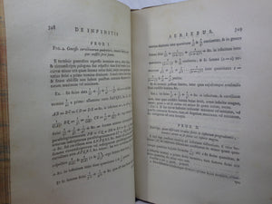 MEDITATIONES ANALYTICAE BY EDWARD WARING 1785 LEATHER BOUND SECOND EDITION