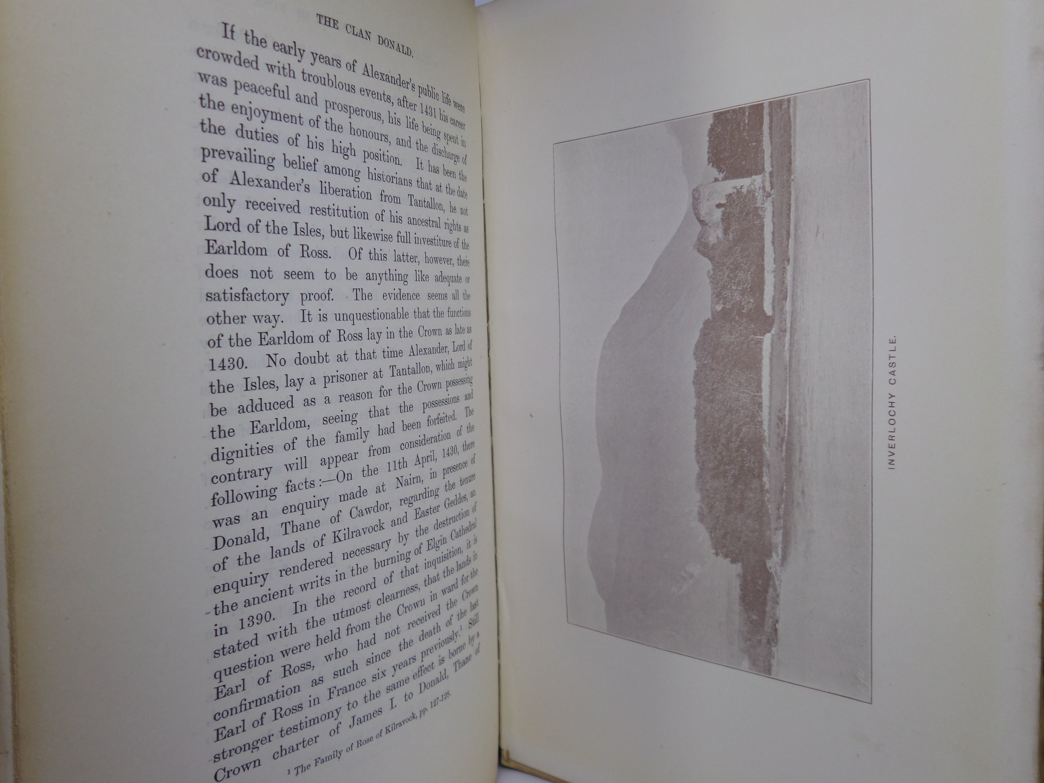 THE CLAN DONALD BY A. MACDONALD 1896-1904 FIRST EDITION IN THREE VOLUMES