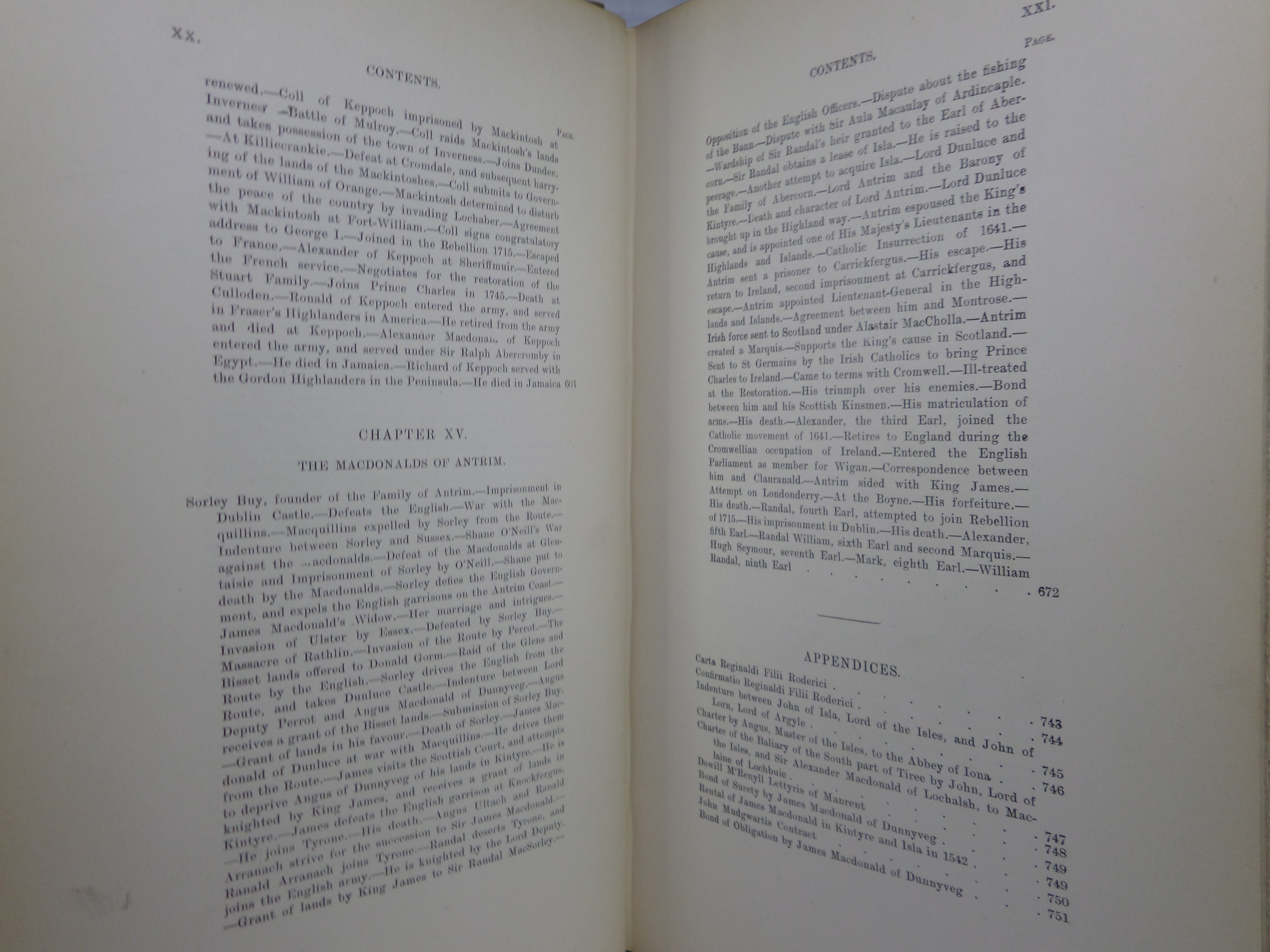 THE CLAN DONALD BY A. MACDONALD 1896-1904 FIRST EDITION IN THREE VOLUMES