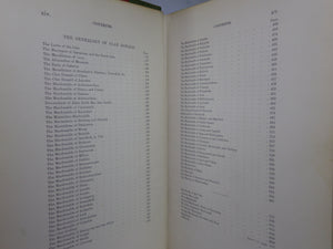 THE CLAN DONALD BY A. MACDONALD 1896-1904 FIRST EDITION IN THREE VOLUMES