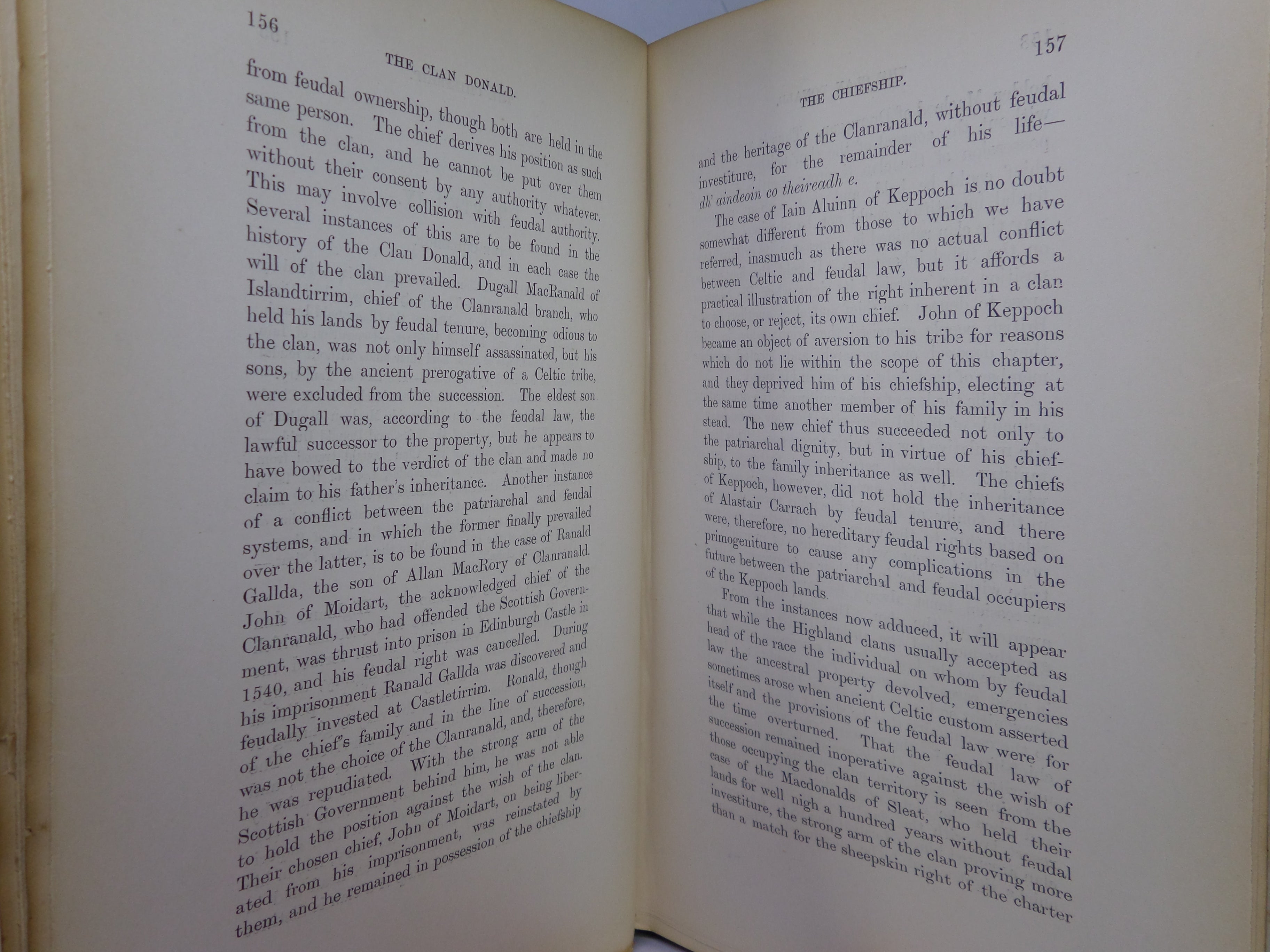 THE CLAN DONALD BY A. MACDONALD 1896-1904 FIRST EDITION IN THREE VOLUMES