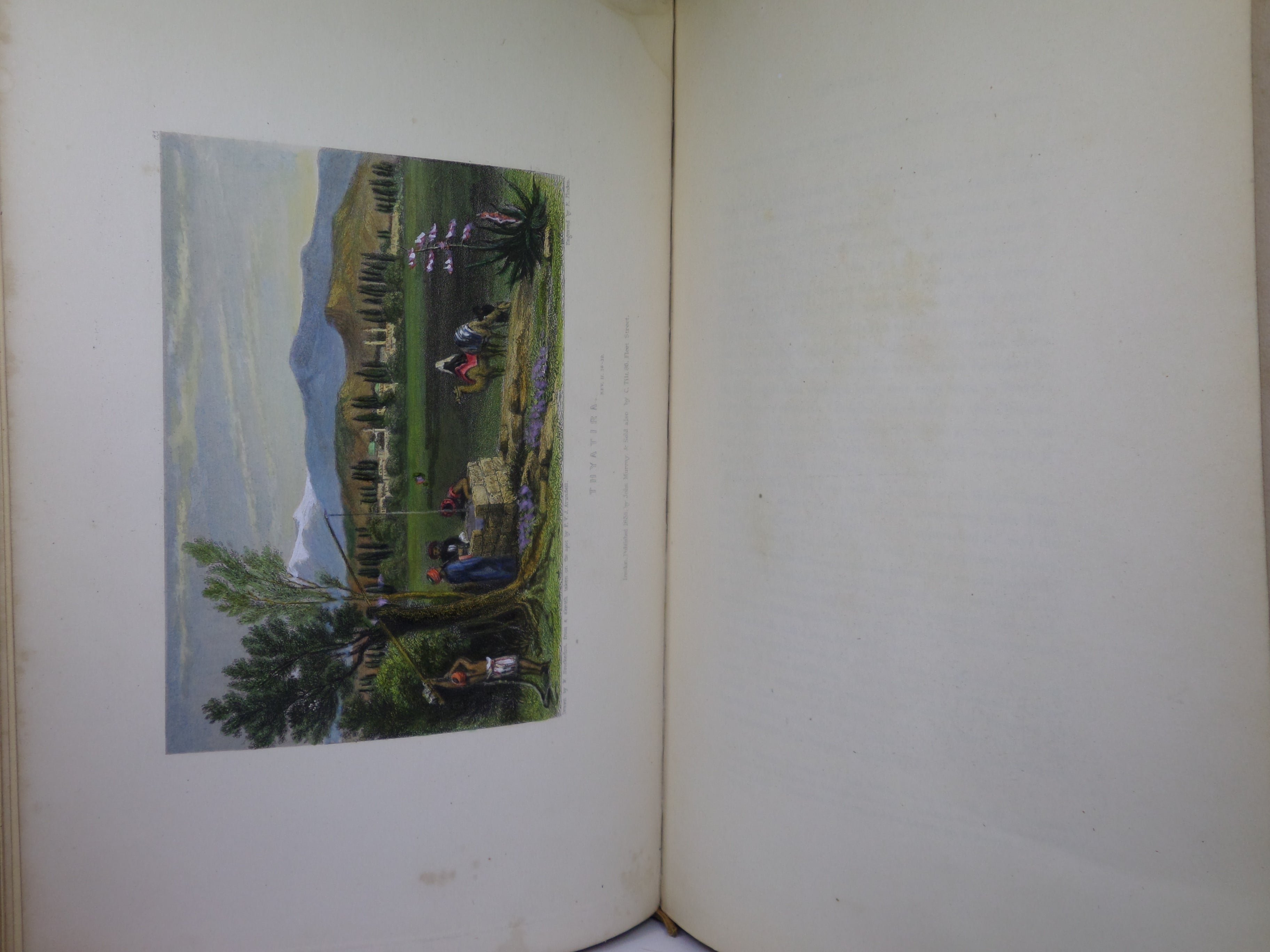 LANDSCAPE ILLUSTRATIONS OF THE BIBLE BY THE REV THOMAS HARTWELL HORNE 1836 FIRST EDITION