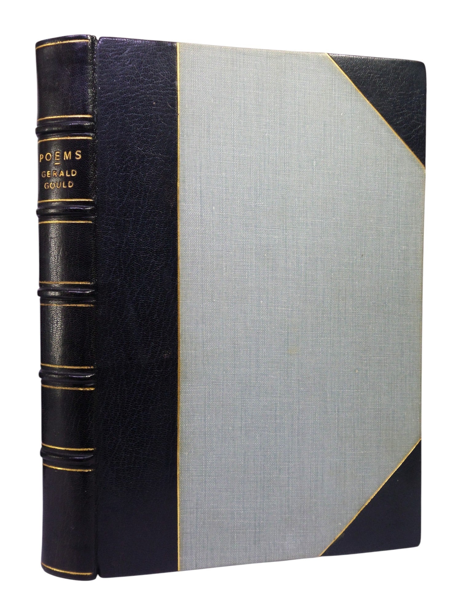 THE COLLECTED POEMS OF GERALD GOULD 1929 FINELY BOUND FIRST EDITION