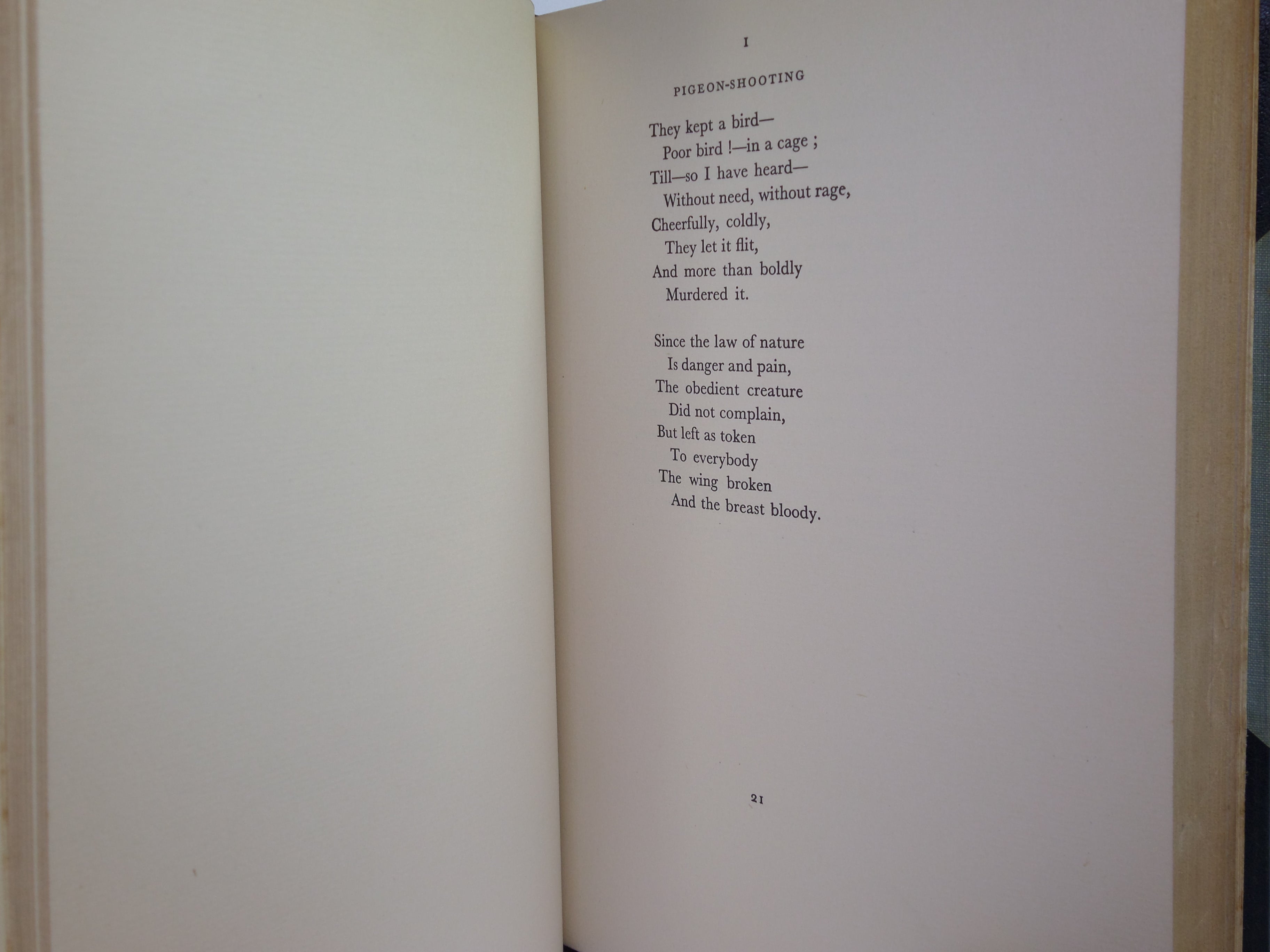 THE COLLECTED POEMS OF GERALD GOULD 1929 FINELY BOUND FIRST EDITION