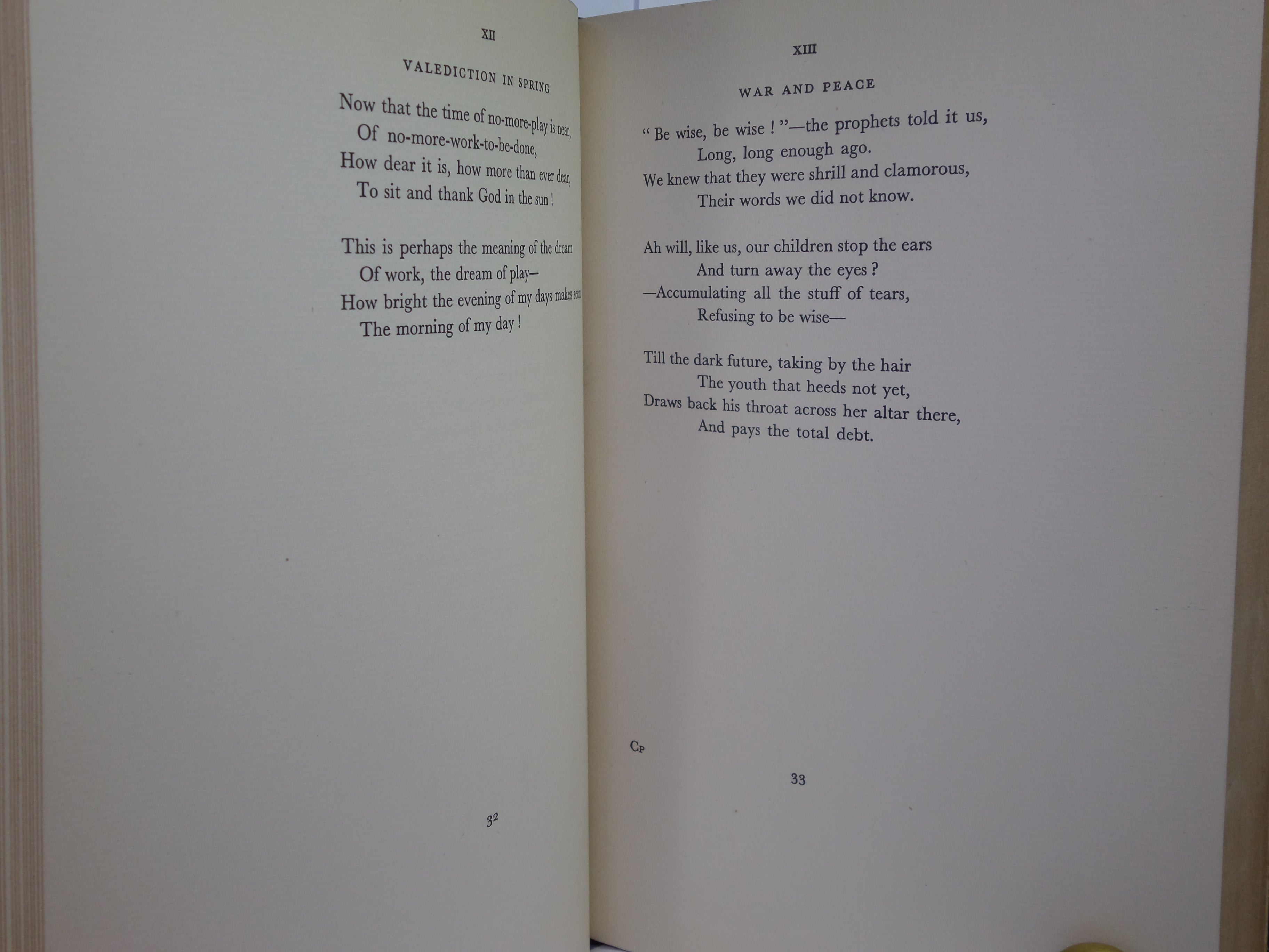 THE COLLECTED POEMS OF GERALD GOULD 1929 FINELY BOUND FIRST EDITION