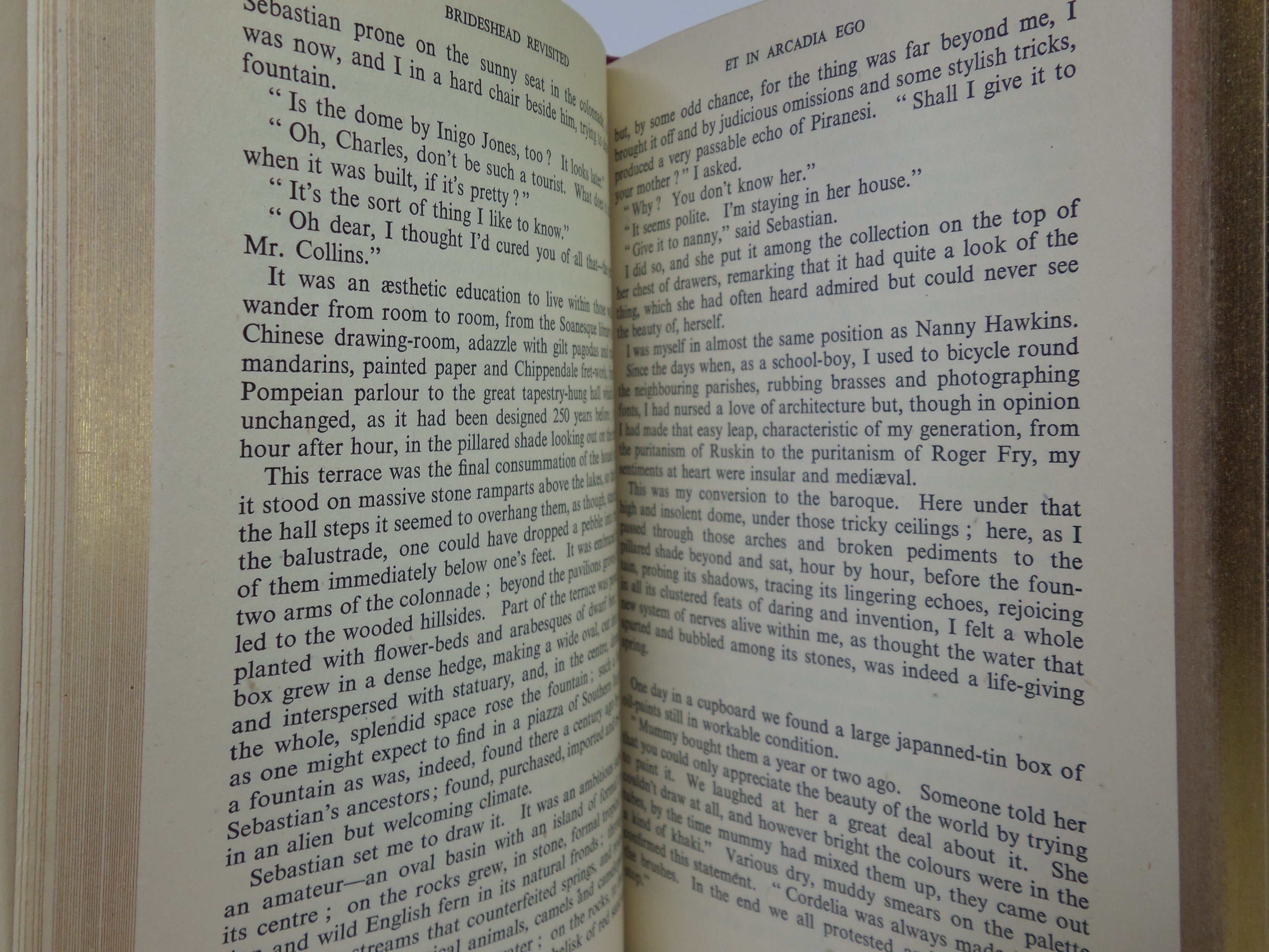 BRIDESHEAD REVISITED BY EVELYN WAUGH 1945 FIRST EDITION BAYNTUN RIVIERE BINDING