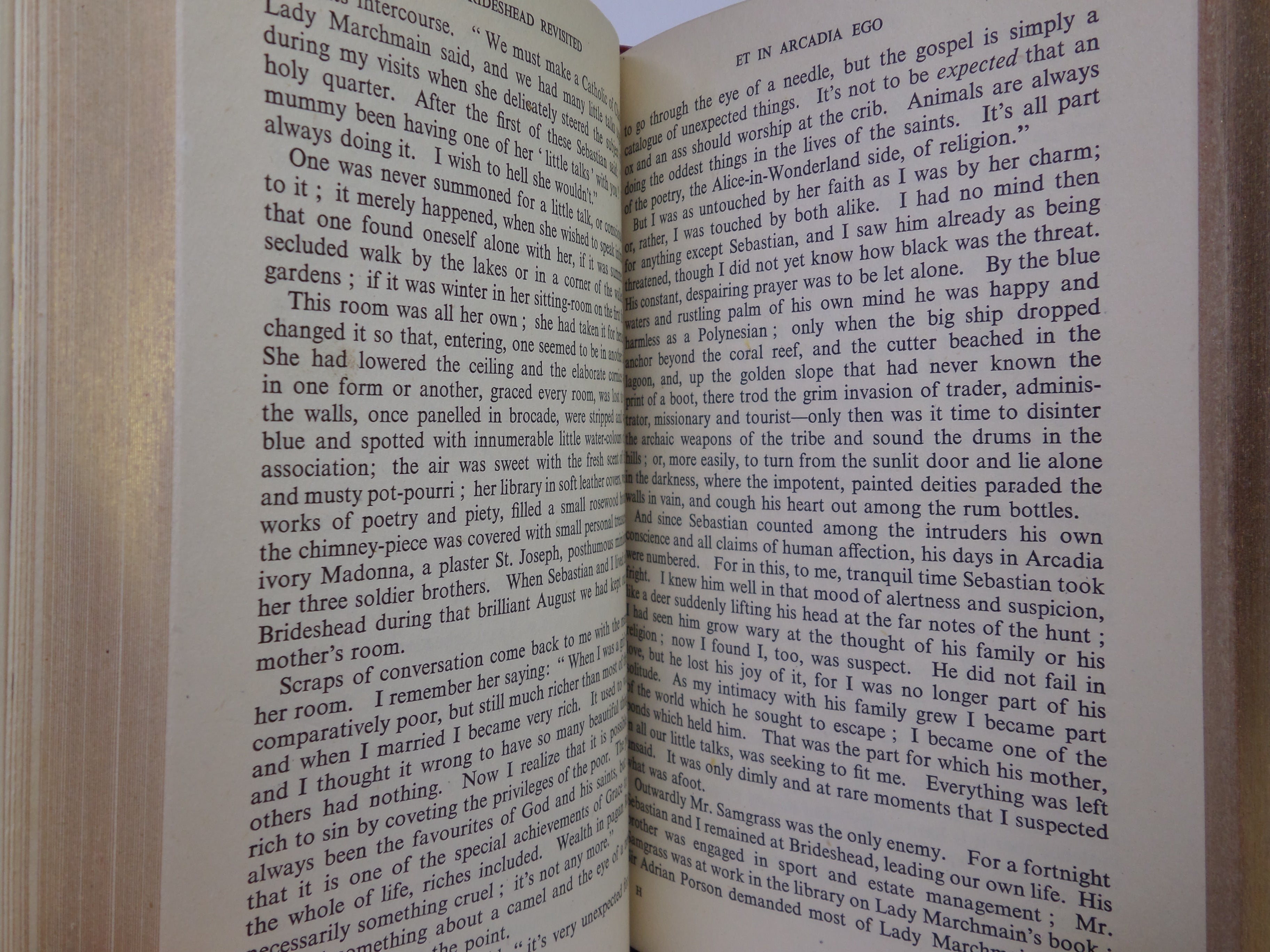 BRIDESHEAD REVISITED BY EVELYN WAUGH 1945 FIRST EDITION BAYNTUN RIVIERE BINDING