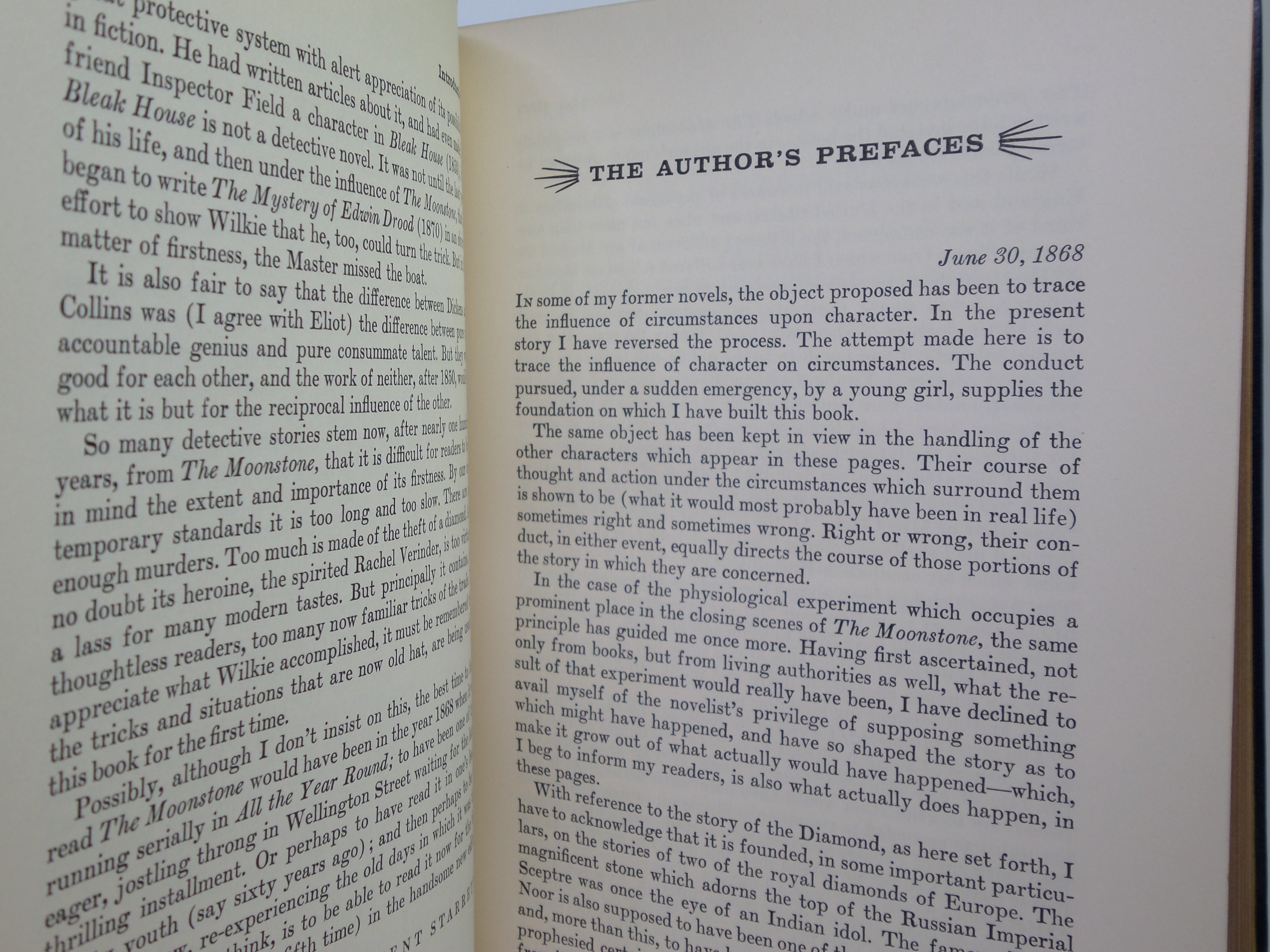 THE MOONSTONE BY WILKIE COLLINS 1959 ILLUSTRATED BY DIGNIMONT, BAYNTUN BINDING