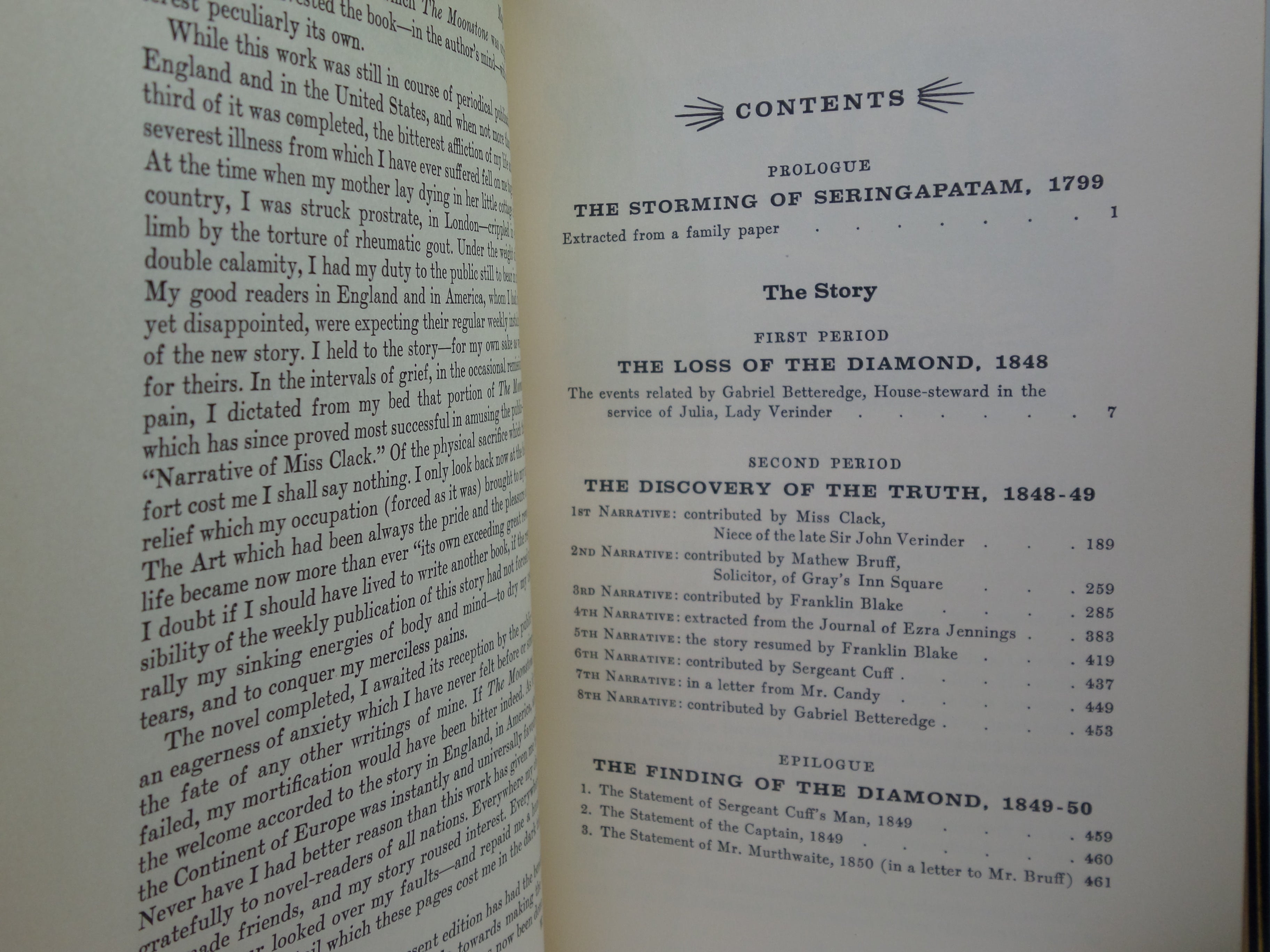 THE MOONSTONE BY WILKIE COLLINS 1959 ILLUSTRATED BY DIGNIMONT, BAYNTUN BINDING