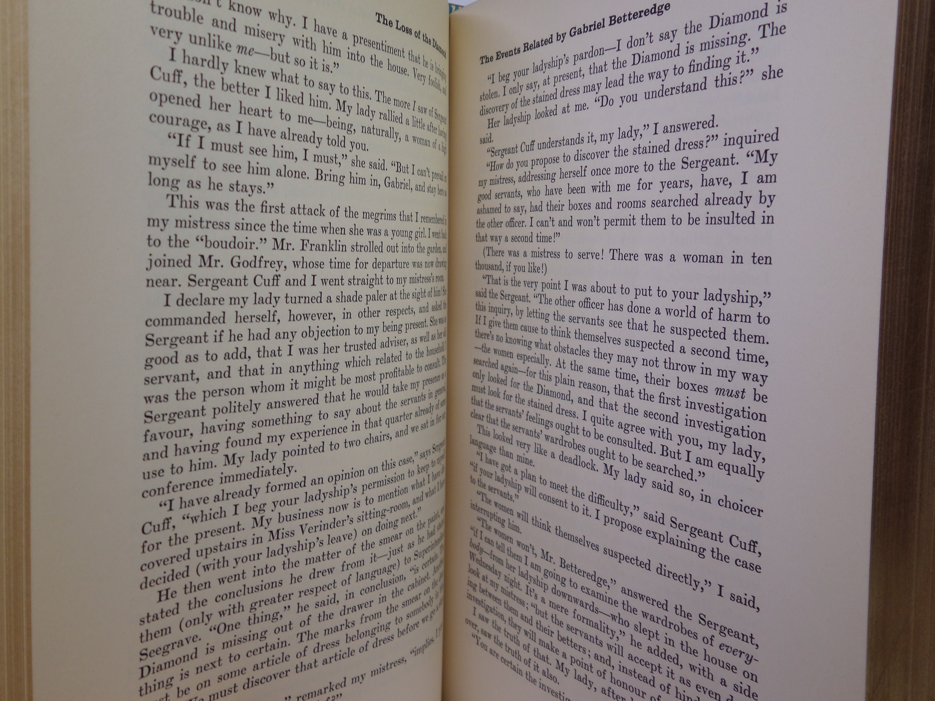 THE MOONSTONE BY WILKIE COLLINS 1959 ILLUSTRATED BY DIGNIMONT, BAYNTUN BINDING