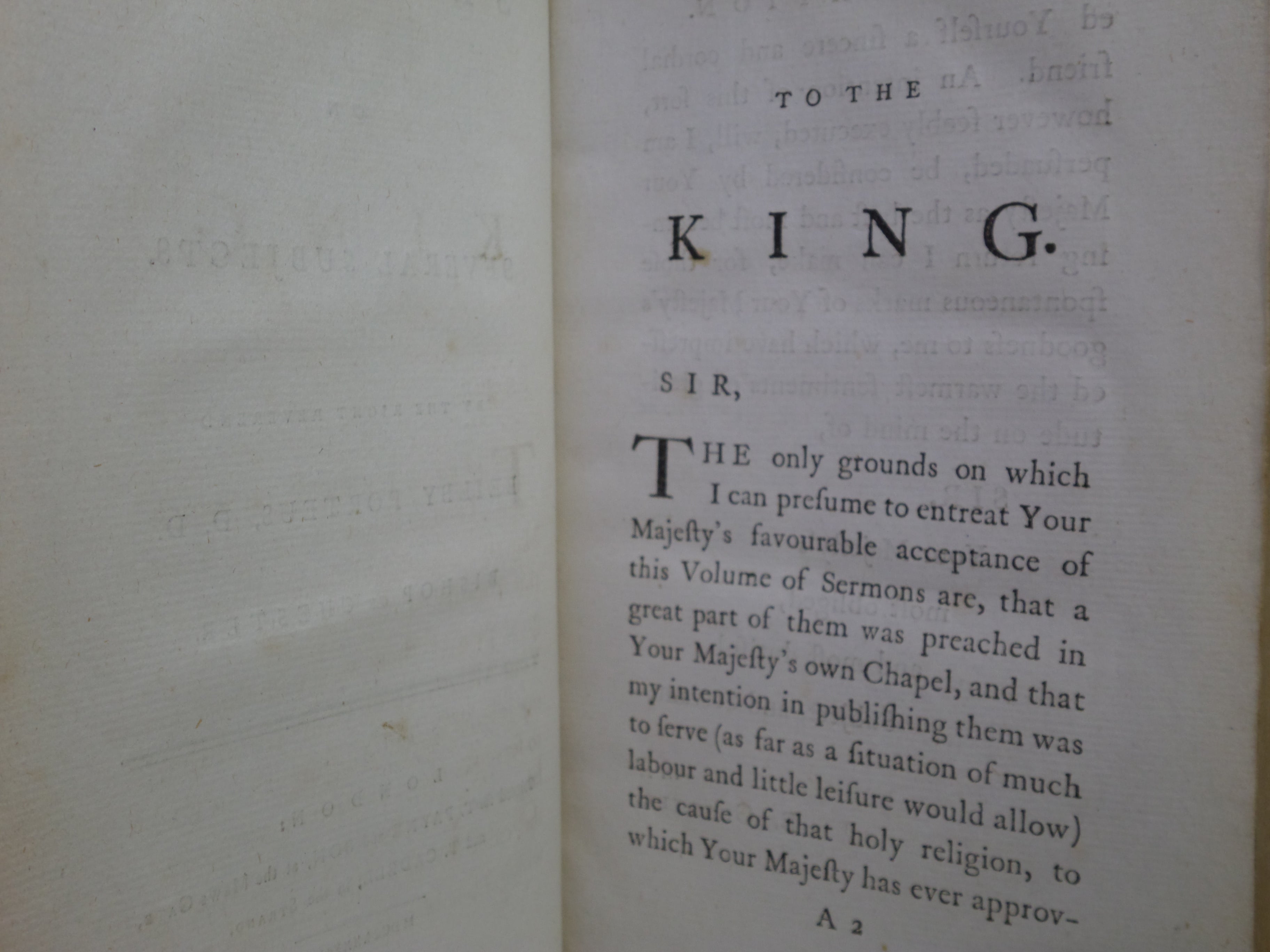 [SLAVERY - WEST INDIES] SERMONS ON SEVERAL SUBJECTS 1783 BEILBY PORTEUS FIRST EDITION