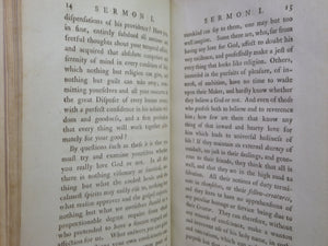 [SLAVERY - WEST INDIES] SERMONS ON SEVERAL SUBJECTS 1783 BEILBY PORTEUS FIRST EDITION