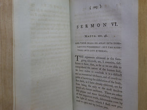 [SLAVERY - WEST INDIES] SERMONS ON SEVERAL SUBJECTS 1783 BEILBY PORTEUS FIRST EDITION