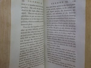 [SLAVERY - WEST INDIES] SERMONS ON SEVERAL SUBJECTS 1783 BEILBY PORTEUS FIRST EDITION