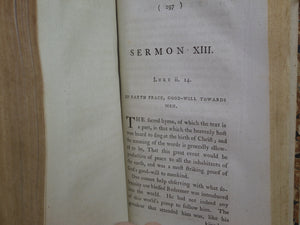 [SLAVERY - WEST INDIES] SERMONS ON SEVERAL SUBJECTS 1783 BEILBY PORTEUS FIRST EDITION