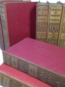 THE NOVELS OF FYODOR DOSTOEVSKY VOLUMES 1-11 TRANS. BY CONSTANCE GARNETT 1915-23