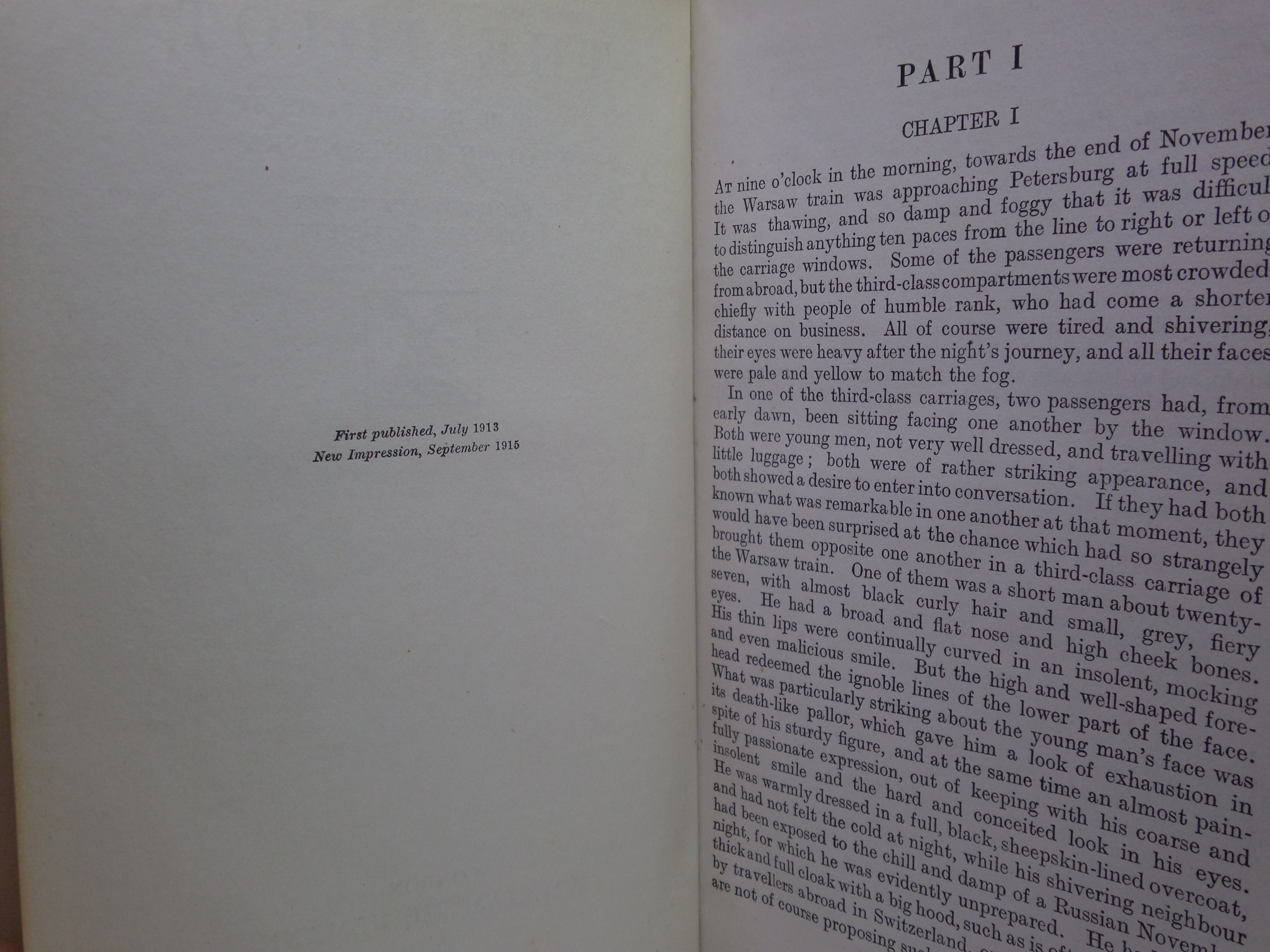 THE NOVELS OF FYODOR DOSTOEVSKY VOLUMES 1-11 TRANS. BY CONSTANCE GARNETT 1915-23