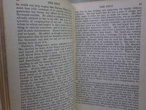 THE NOVELS OF FYODOR DOSTOEVSKY VOLUMES 1-11 TRANS. BY CONSTANCE GARNETT 1915-23