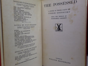 THE NOVELS OF FYODOR DOSTOEVSKY VOLUMES 1-11 TRANS. BY CONSTANCE GARNETT 1915-23