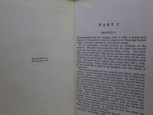 THE NOVELS OF FYODOR DOSTOEVSKY VOLUMES 1-11 TRANS. BY CONSTANCE GARNETT 1915-23