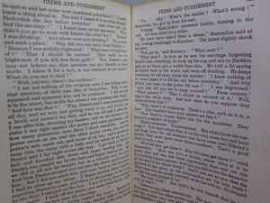 THE NOVELS OF FYODOR DOSTOEVSKY VOLUMES 1-11 TRANS. BY CONSTANCE GARNETT 1915-23