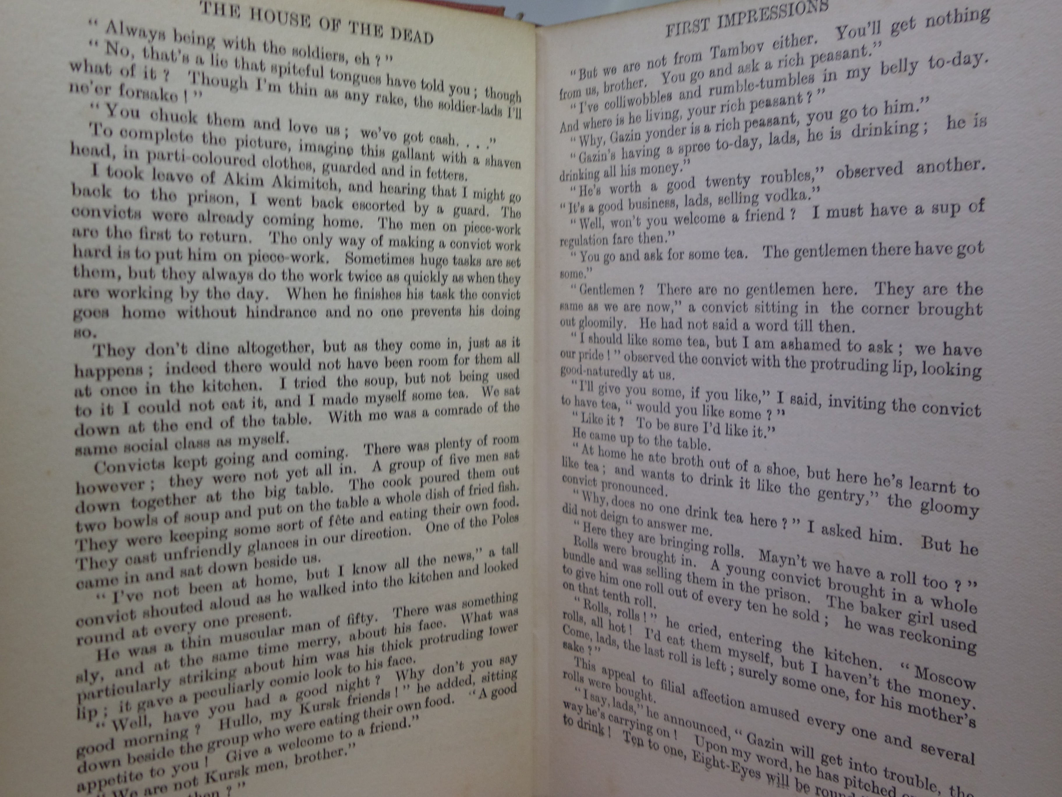 THE NOVELS OF FYODOR DOSTOEVSKY VOLUMES 1-11 TRANS. BY CONSTANCE GARNETT 1915-23