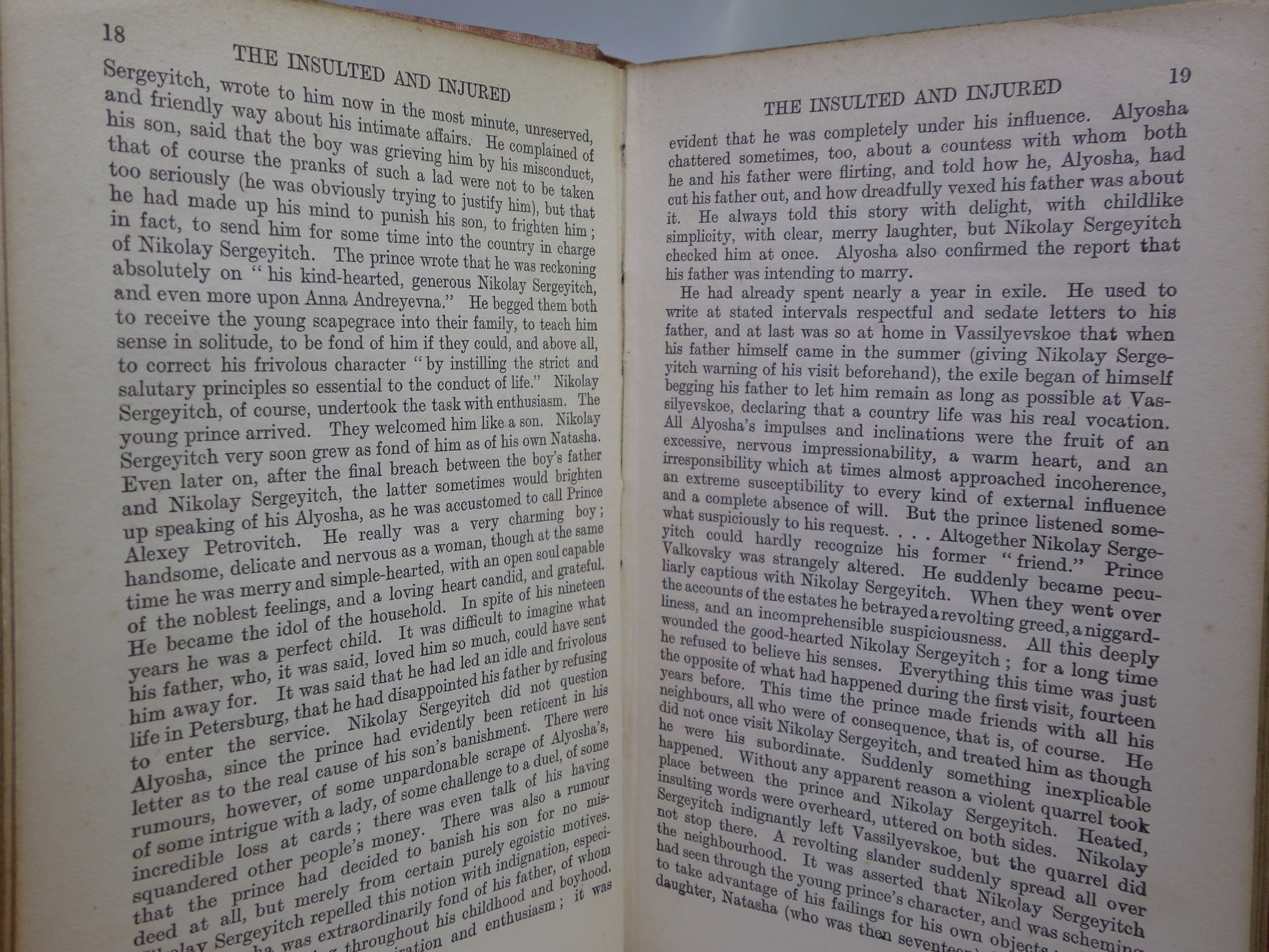 THE NOVELS OF FYODOR DOSTOEVSKY VOLUMES 1-11 TRANS. BY CONSTANCE GARNETT 1915-23