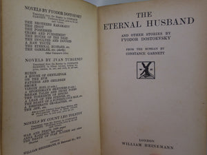 THE NOVELS OF FYODOR DOSTOEVSKY VOLUMES 1-11 TRANS. BY CONSTANCE GARNETT 1915-23