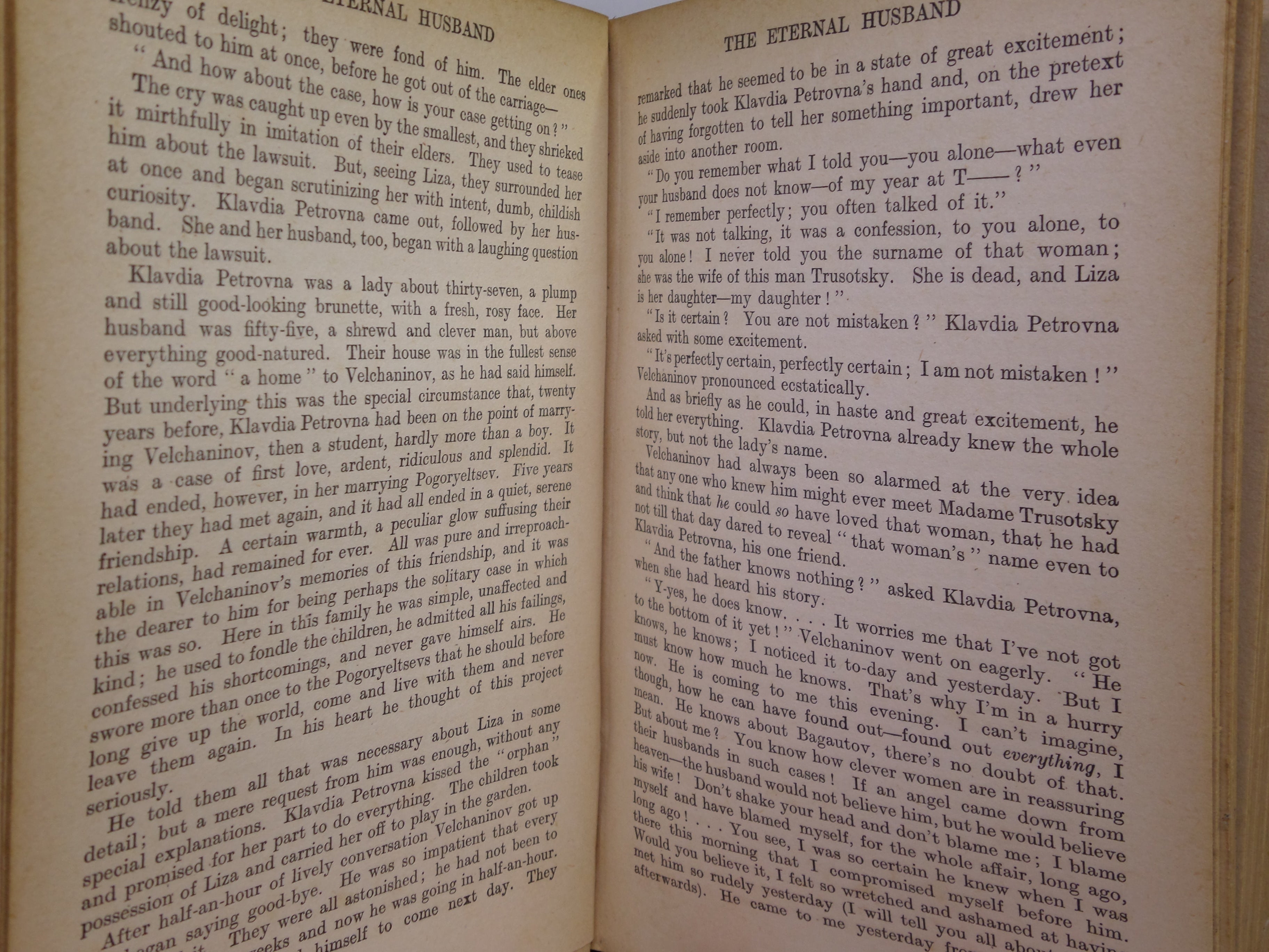 THE NOVELS OF FYODOR DOSTOEVSKY VOLUMES 1-11 TRANS. BY CONSTANCE GARNETT 1915-23