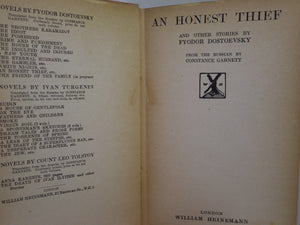 THE NOVELS OF FYODOR DOSTOEVSKY VOLUMES 1-11 TRANS. BY CONSTANCE GARNETT 1915-23