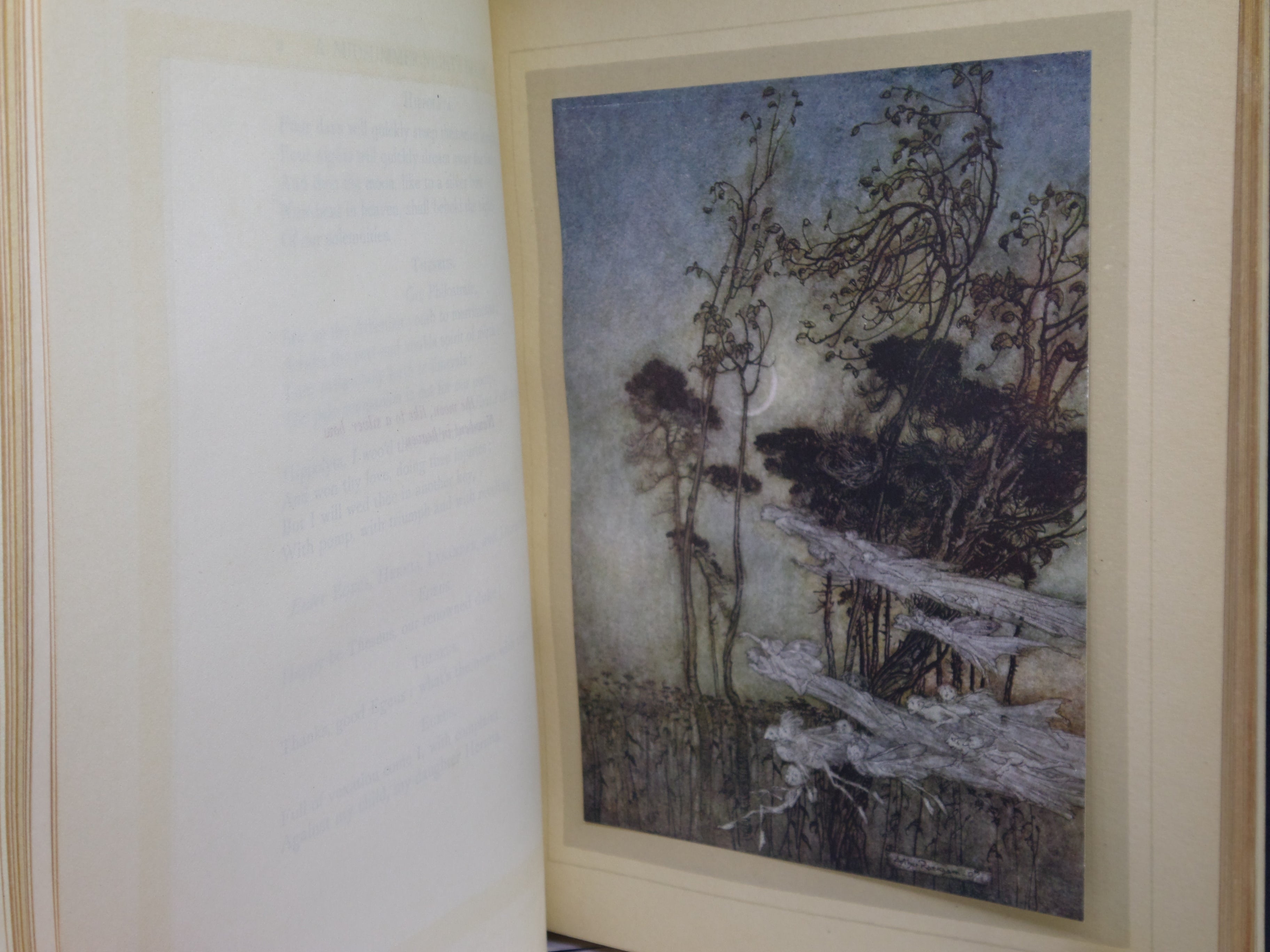 A MIDSUMMER-NIGHT'S DREAM 1908 SHAKESPEARE, BAYNTUN RIVIERE BINDING RACKHAM ILLS
