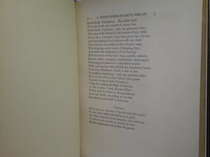 A MIDSUMMER-NIGHT'S DREAM 1908 SHAKESPEARE, BAYNTUN RIVIERE BINDING RACKHAM ILLS